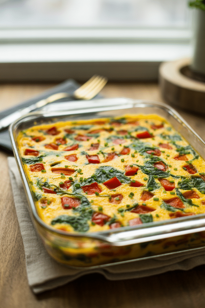 Vegetarian Egg Casserole
