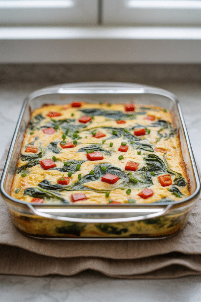 Vegetarian Egg Casserole