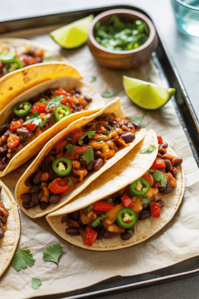 vegetarian tacos