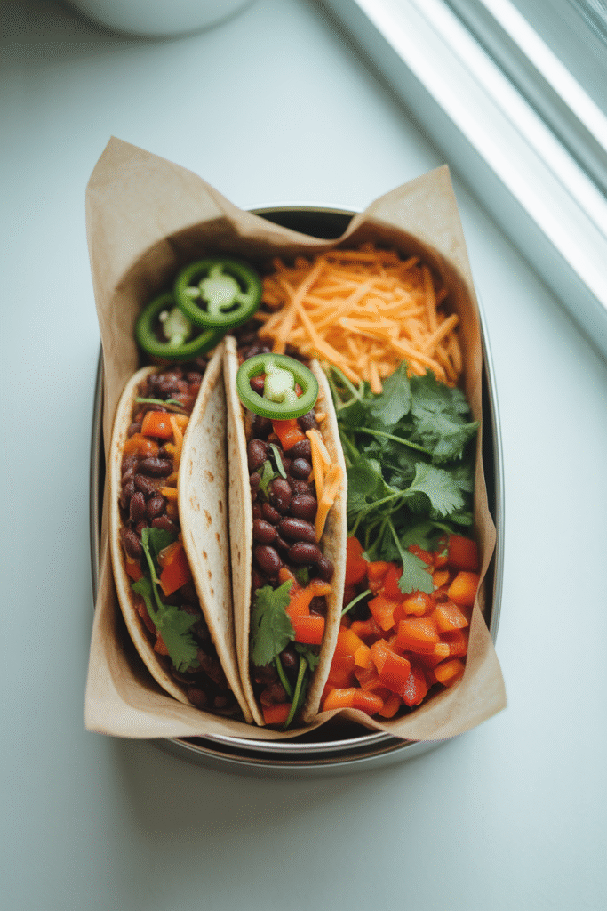 vegetarian tacos
