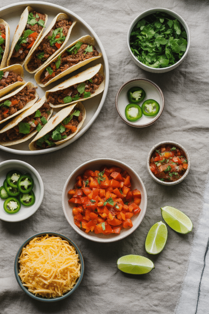 vegetarian tacos