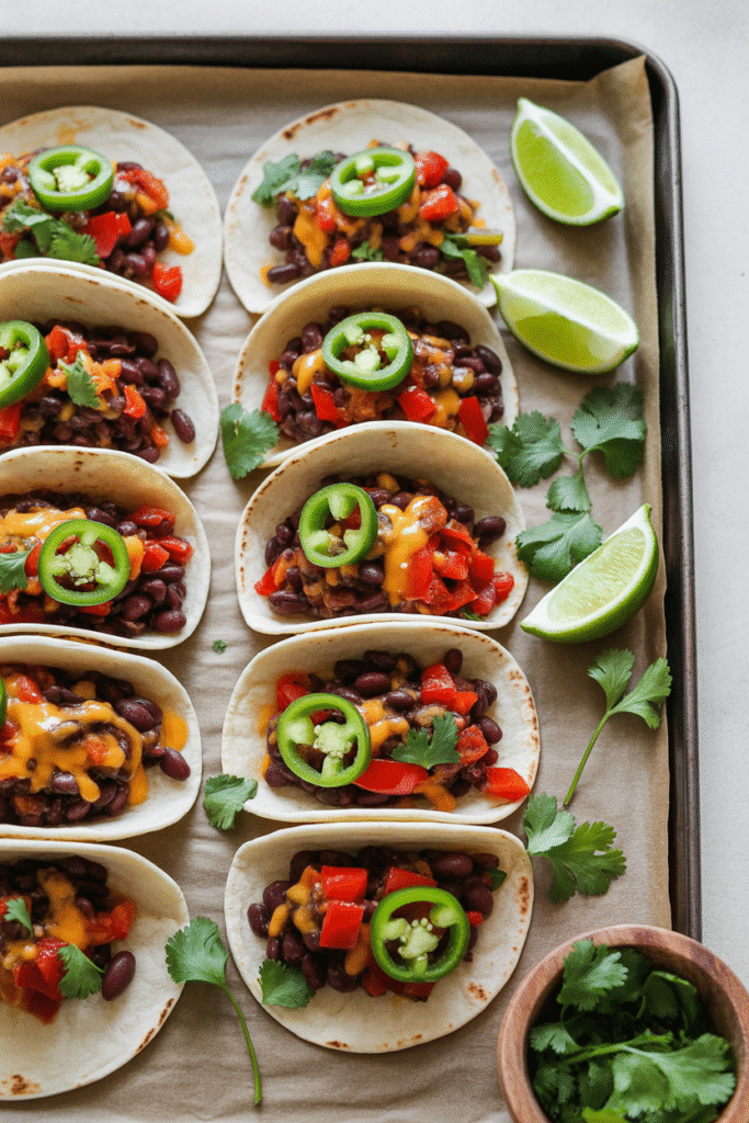 vegetarian tacos