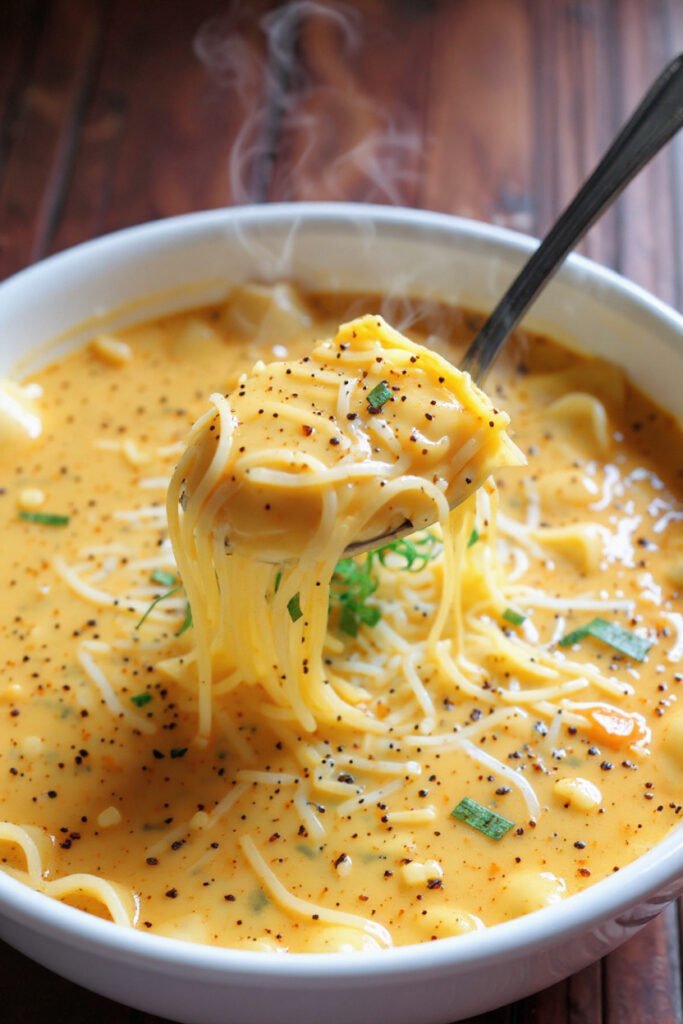 vegetarian lasagna soup