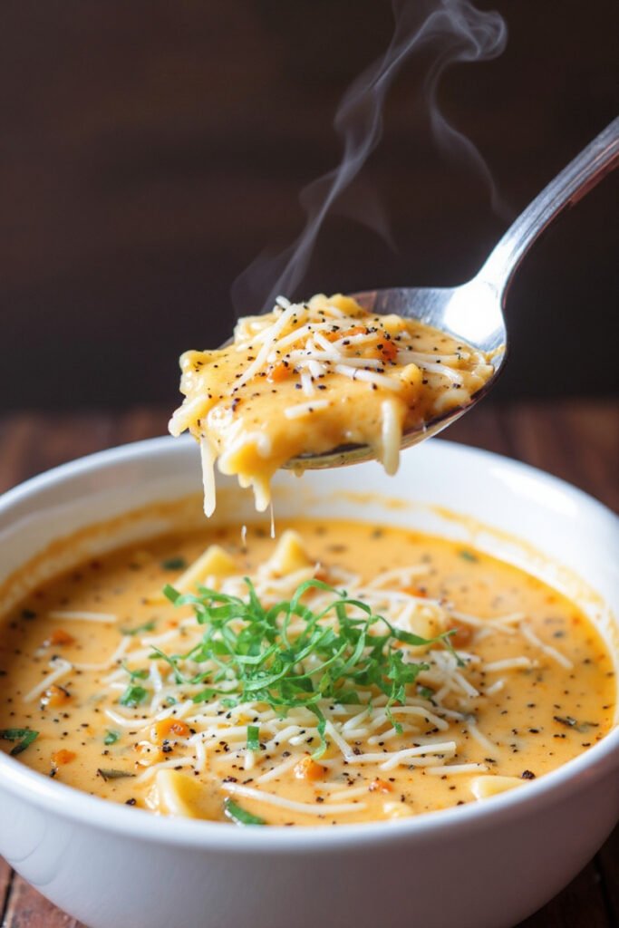 vegetarian lasagna soup