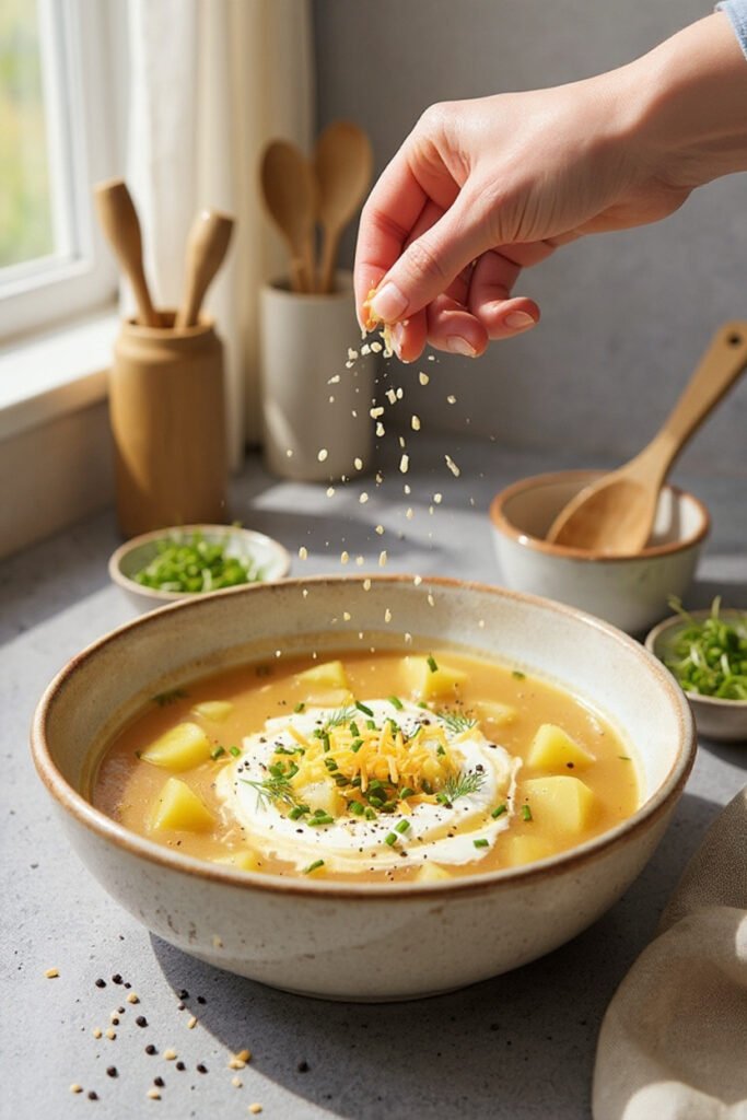 vegetarian potato soup