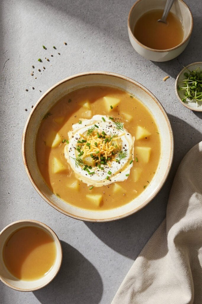 vegetarian potato soup