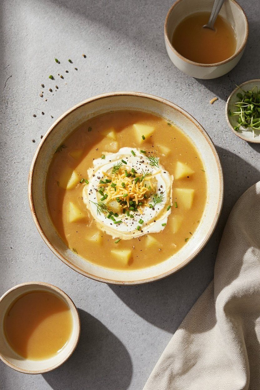 vegetarian potato soup