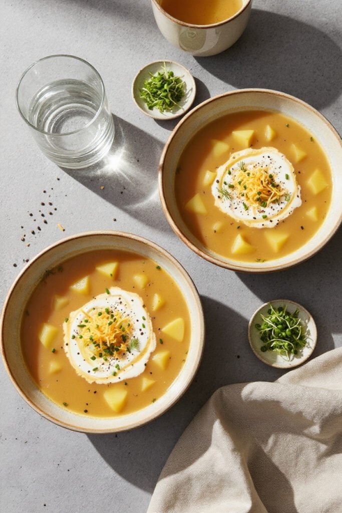 vegetarian potato soup