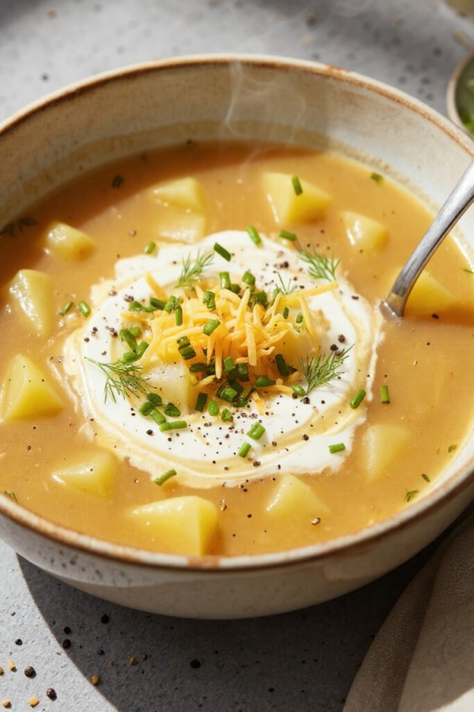 vegetarian potato soup