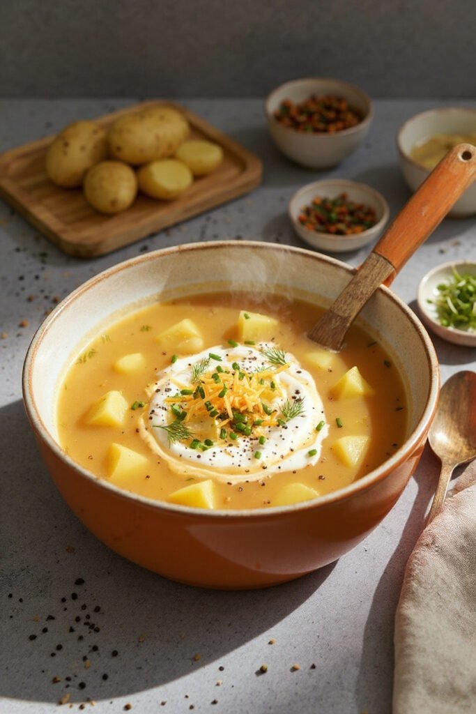 vegetarian potato soup