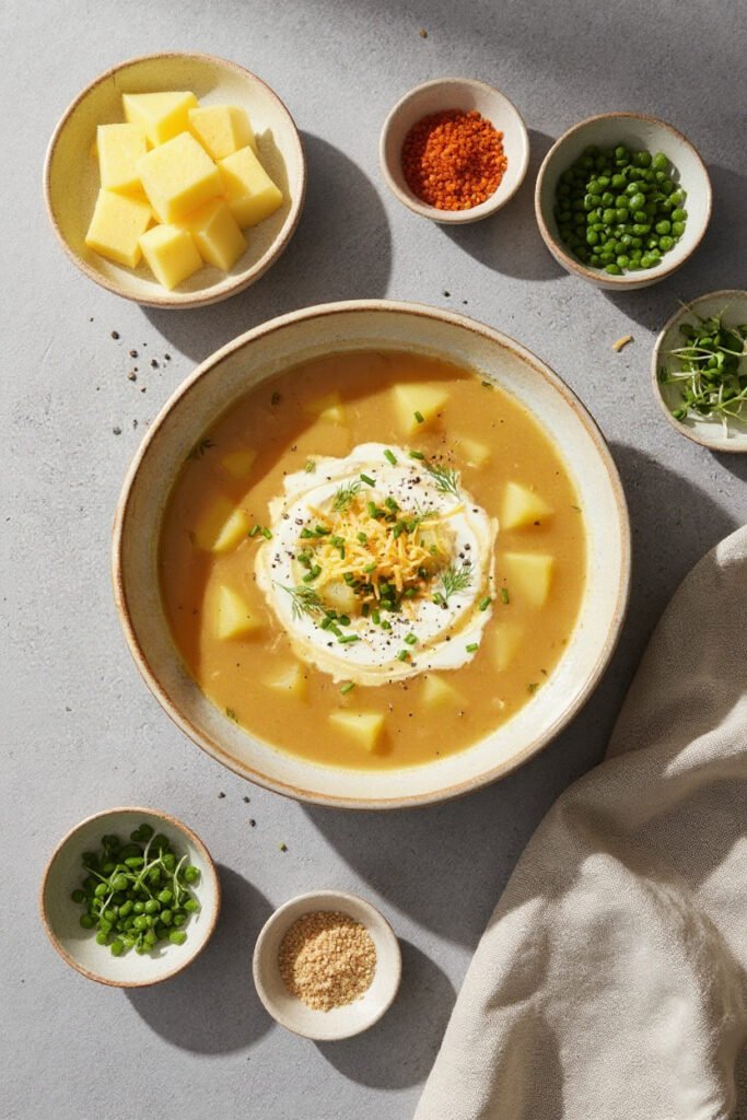 vegetarian potato soup
