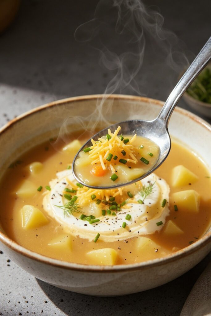 vegetarian potato soup