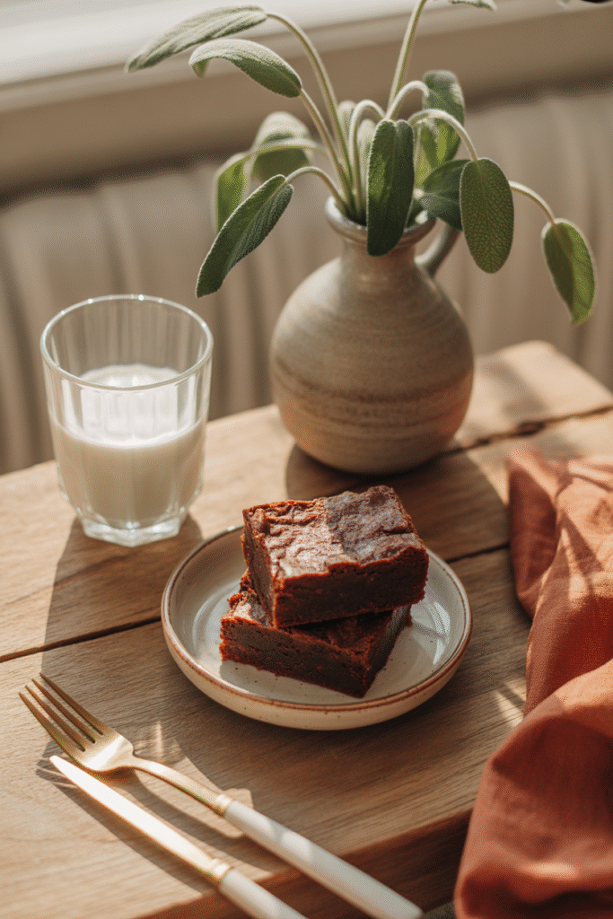 Fudgy Vegan Brownies