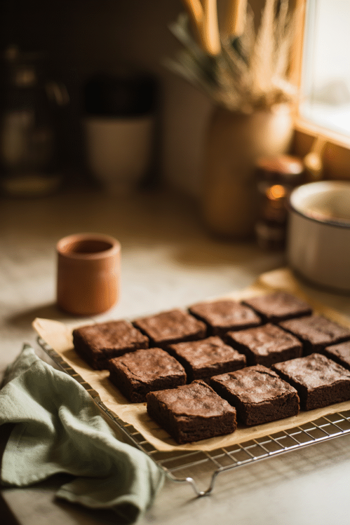 Fudgy Vegan Brownies