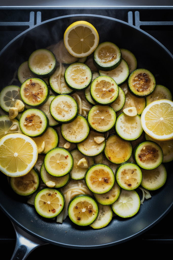 Vegan Lemon Zucchini Pasta