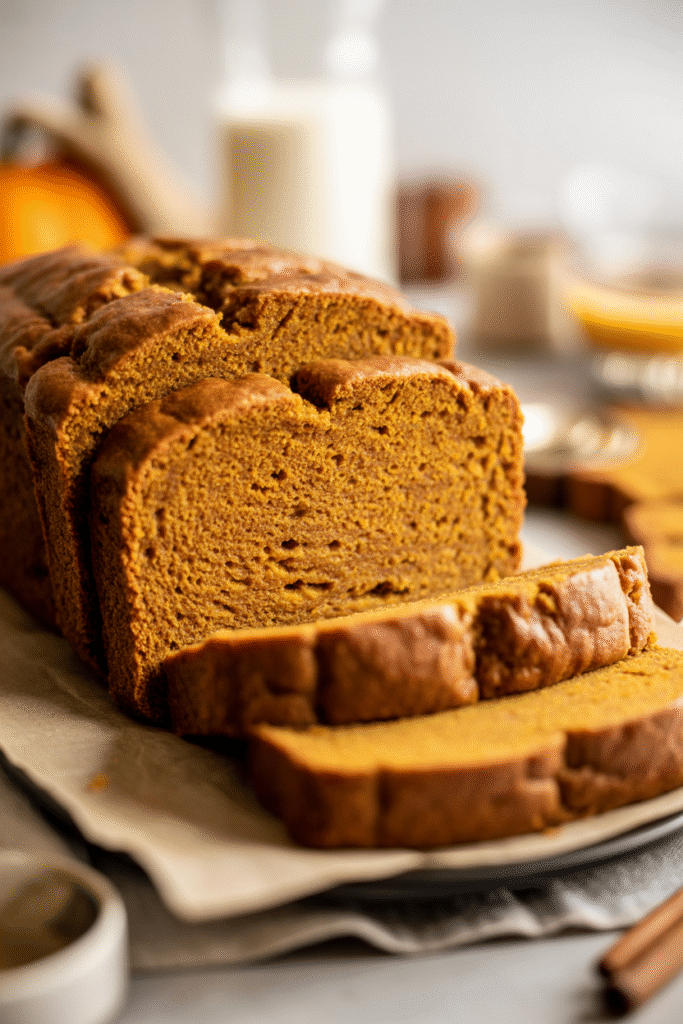 vegan pumpkin bread