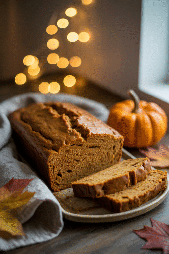 vegan pumpkin bread