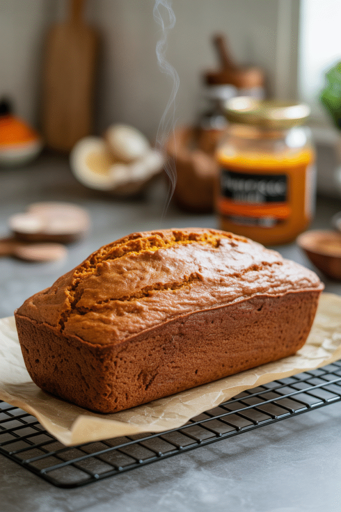 vegan pumpkin bread