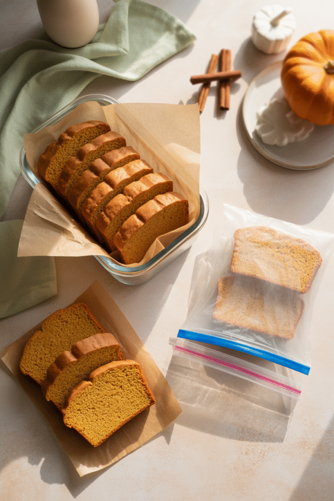 vegan pumpkin bread
