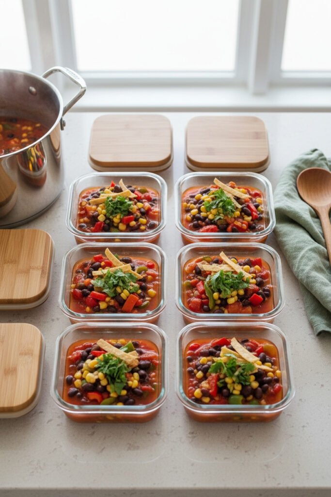 Vegetarian Tortilla Soup