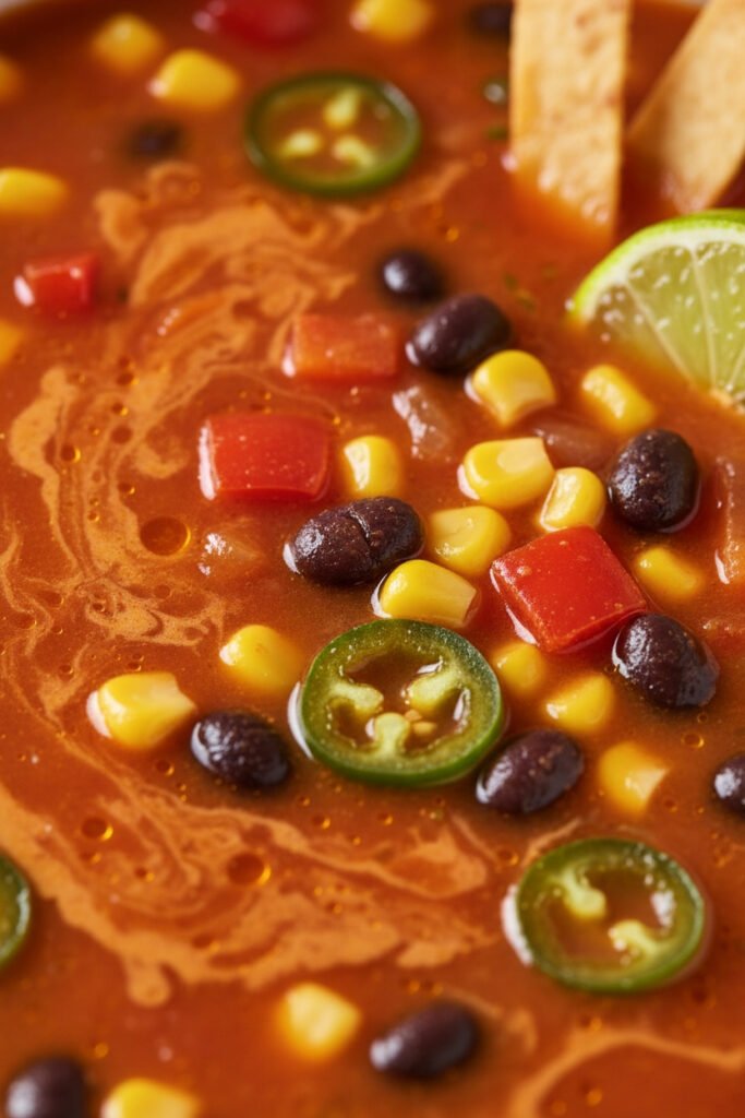 Vegetarian Tortilla Soup