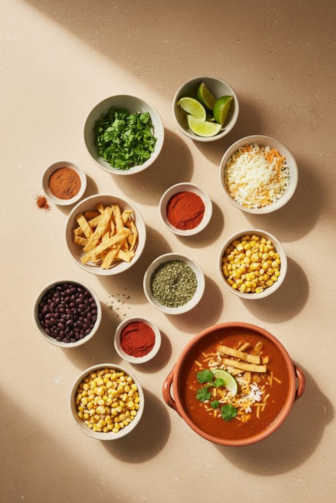 Vegetarian Tortilla Soup