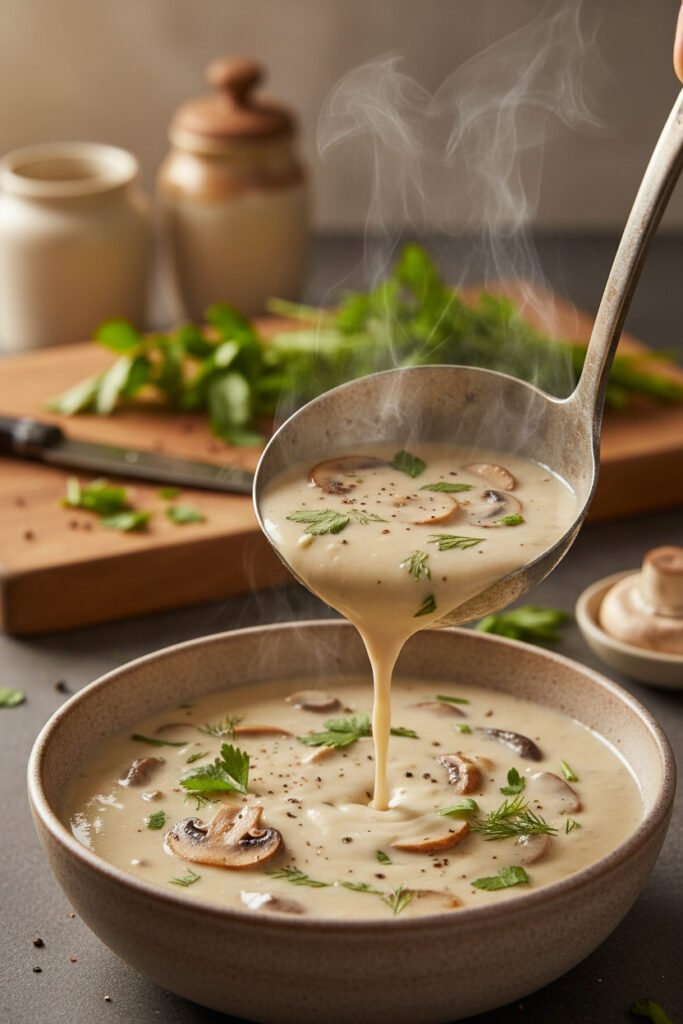 Vegan Mushroom Soup