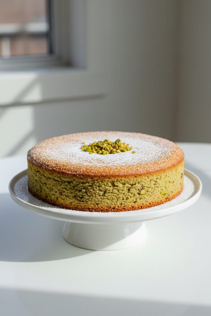 Vegan Pistachio Cake