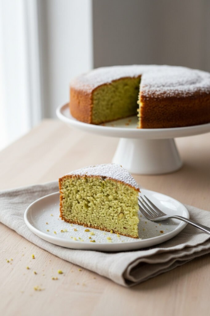 Vegan Pistachio Cake Vegan Pistachio Cake
