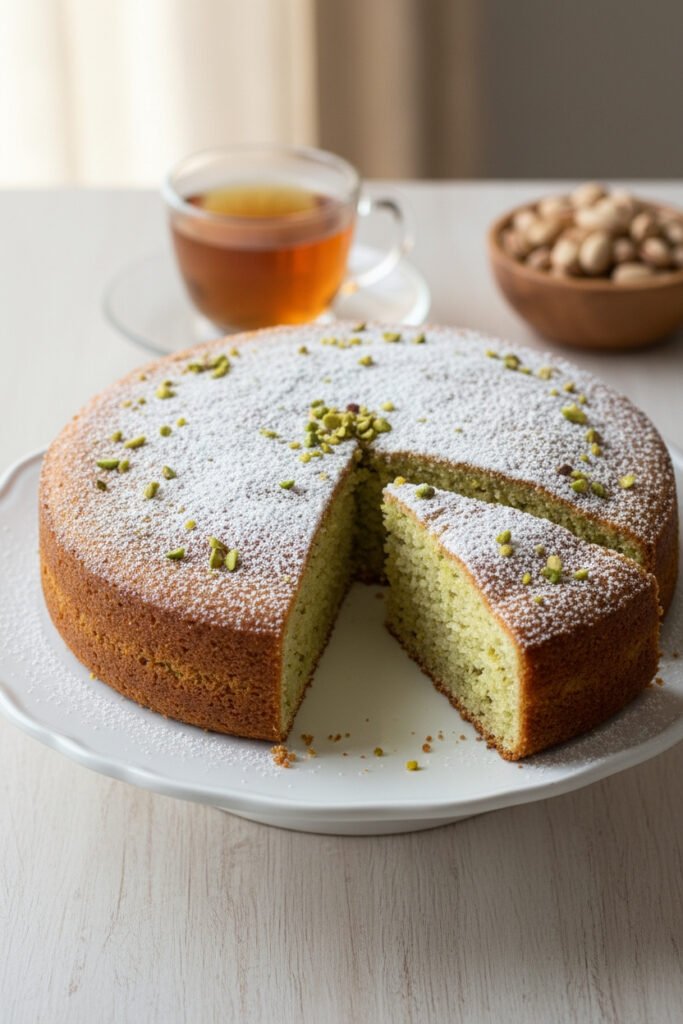 Vegan Pistachio Cake Vegan Pistachio Cake