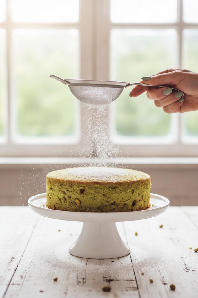 Vegan Pistachio Cake vegan pistachio cake