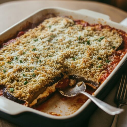 Vegan Eggplant Parmesan