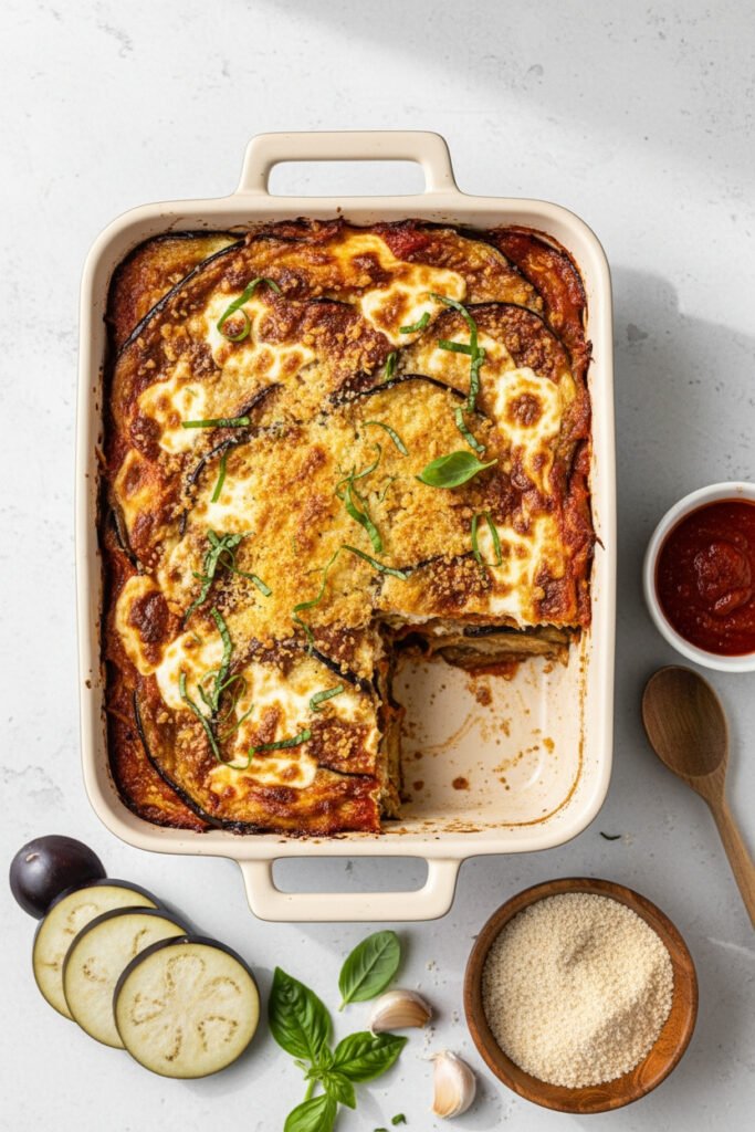 Vegan Eggplant Parmesan Vegan Eggplant Parmesan