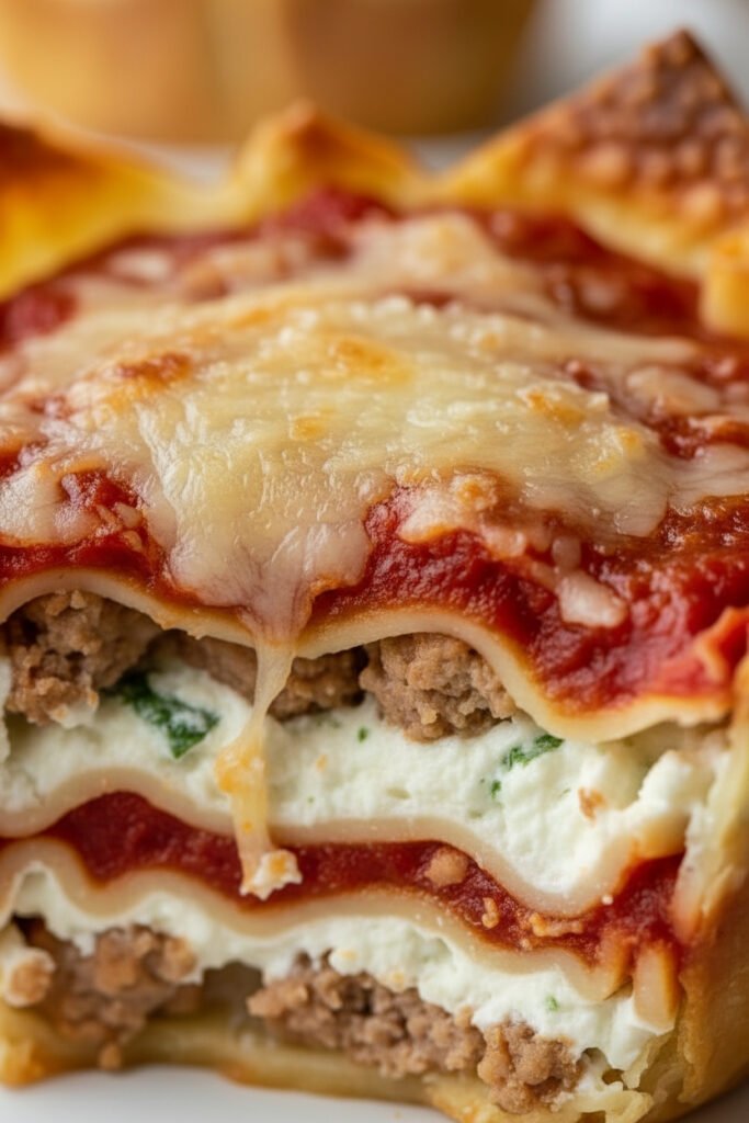 Vegetarian Lasagna Cupcakes Vegetarian Lasagna Cupcakes