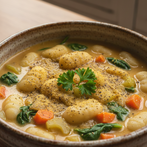 Vegan Gnocchi Soup