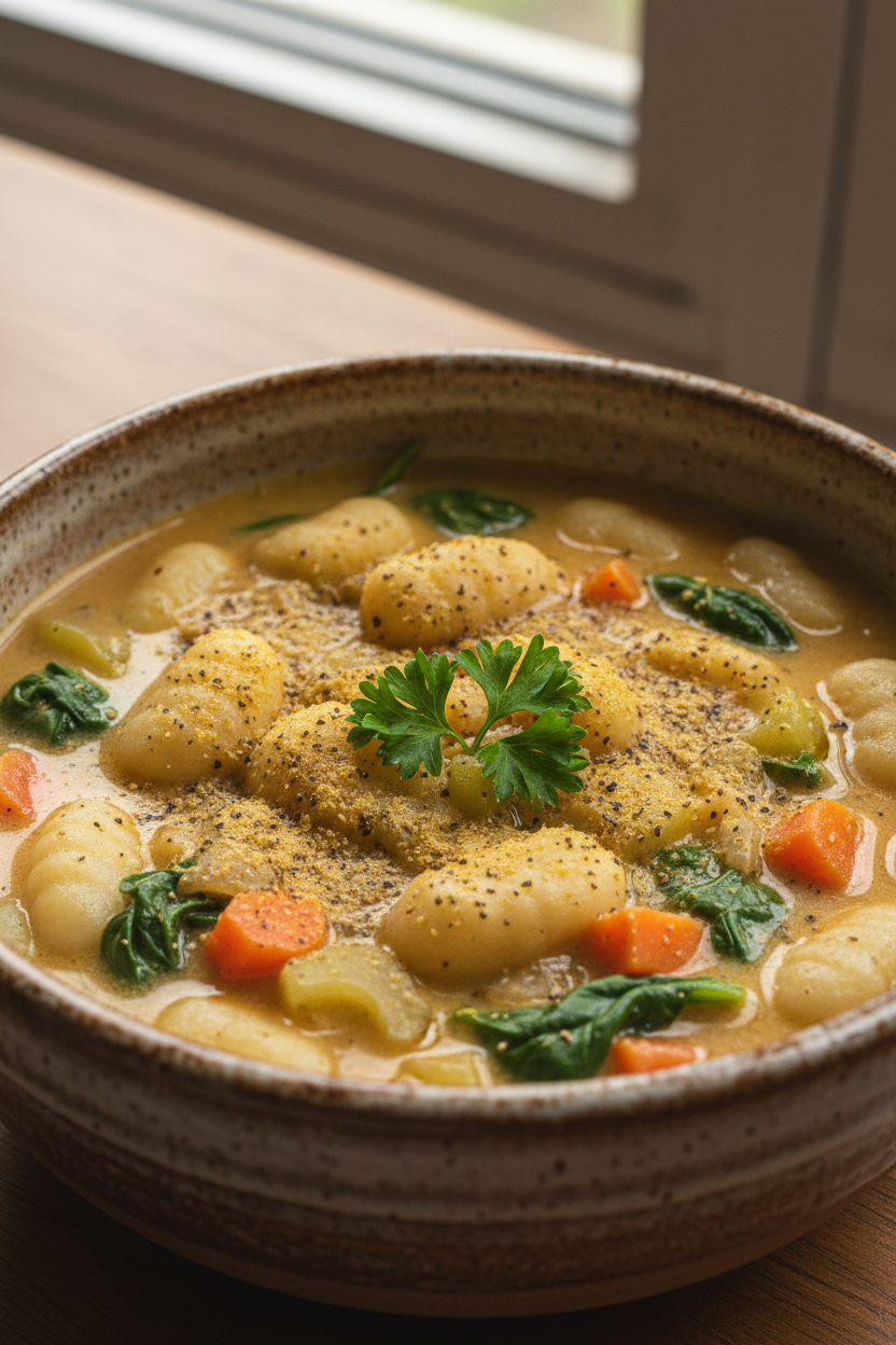 Vegan Gnocchi Soup