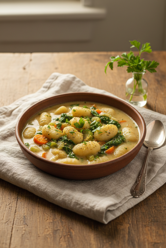Vegan Gnocchi Soup