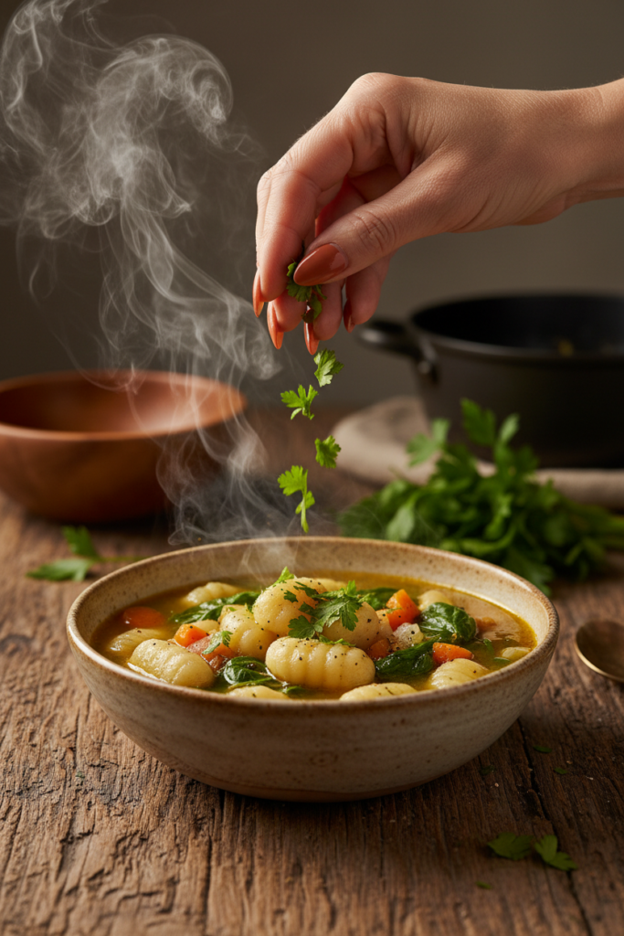 vegan gnocchi soup