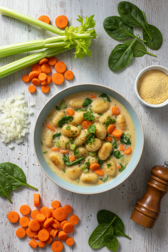 Vegan Gnocchi Soup